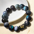 Natural Rainbow Obsidian Positive Transformation Bracelet
