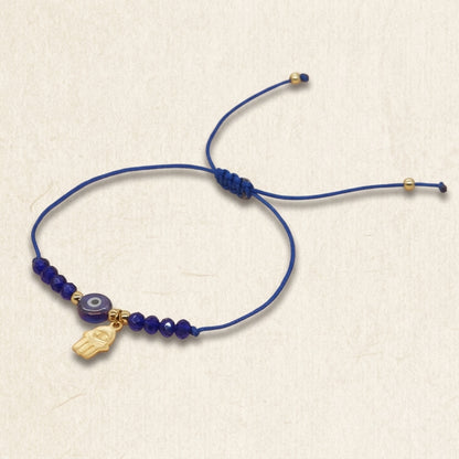 Hamsa Hand & Evil Eye Red String Protection Bracelet